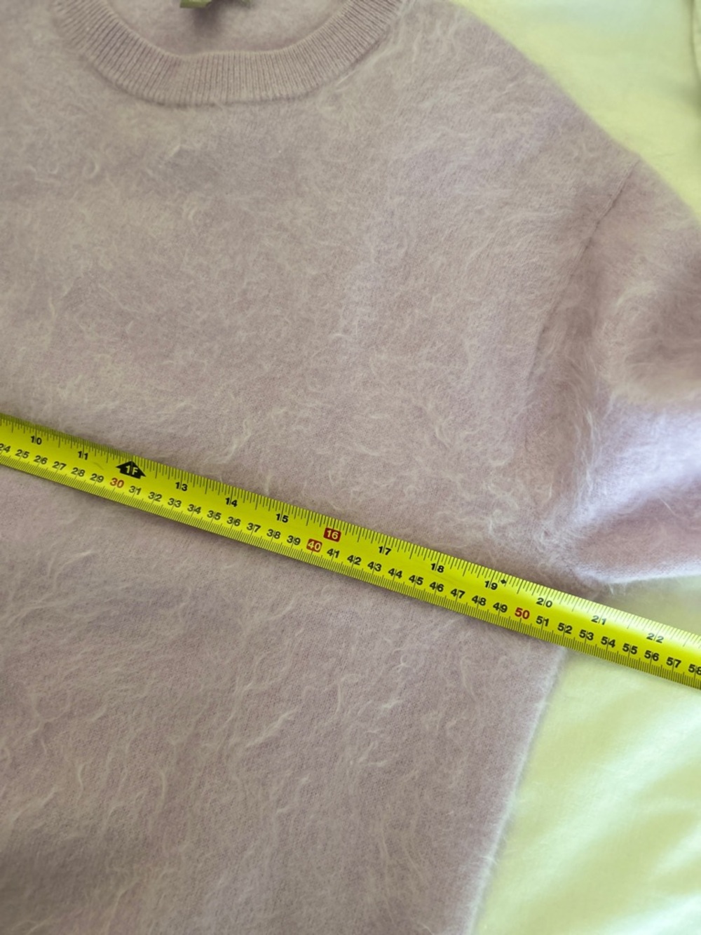 J. Crew 100% Brushed Cashmere Relaxed Crewneck Sweater in Lilac, XXS - Picture 7 of 12
